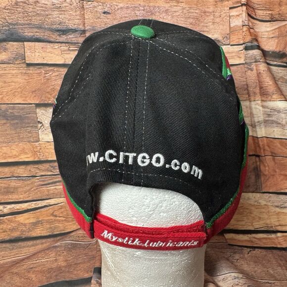 Mystik Cap Hat Adjustable Strapback Vintage Citgo Oil Lubricants Shark Tooth - Picture 3 of 7